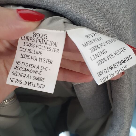 Minty Meets Munt Gray Women's Cropped Top - Picture 2 of 12